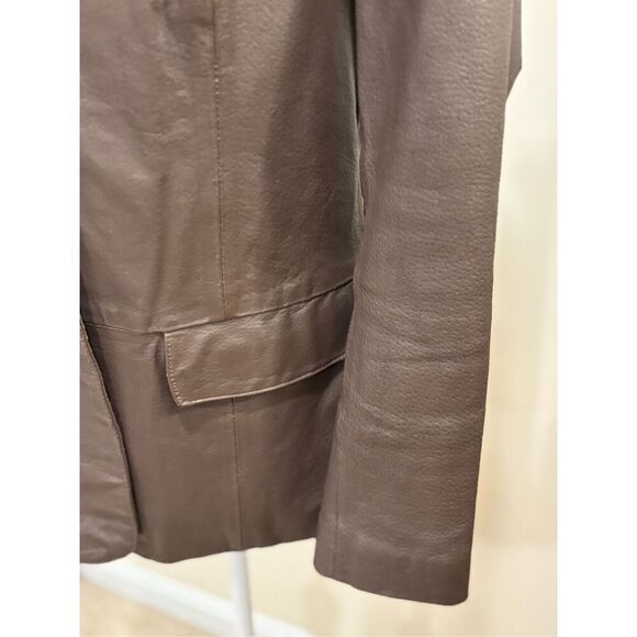 Chadwicks Brown Leather Jacket - Picture 5 of 7